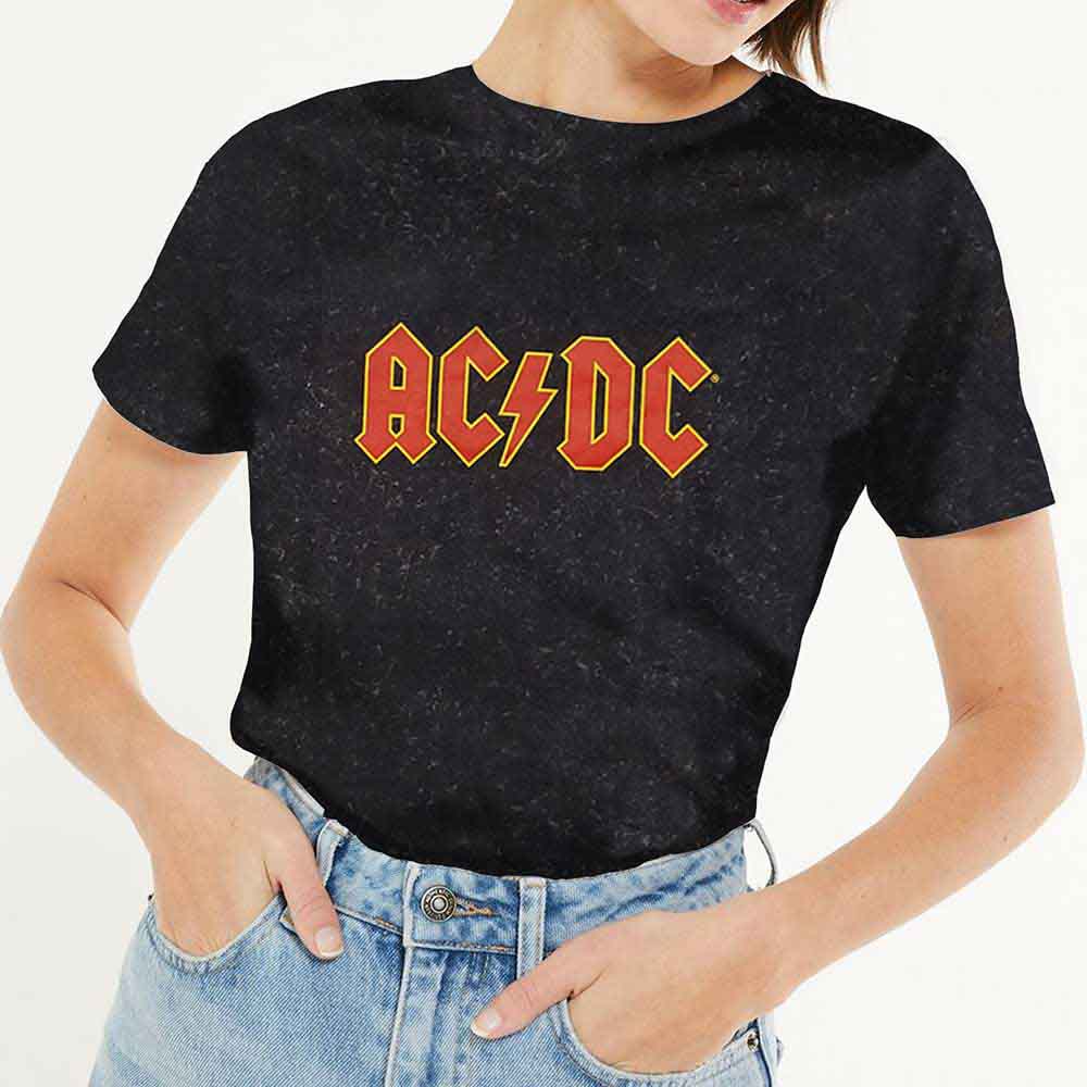 AC/DC - LOGO - T-Shirt Black - 5