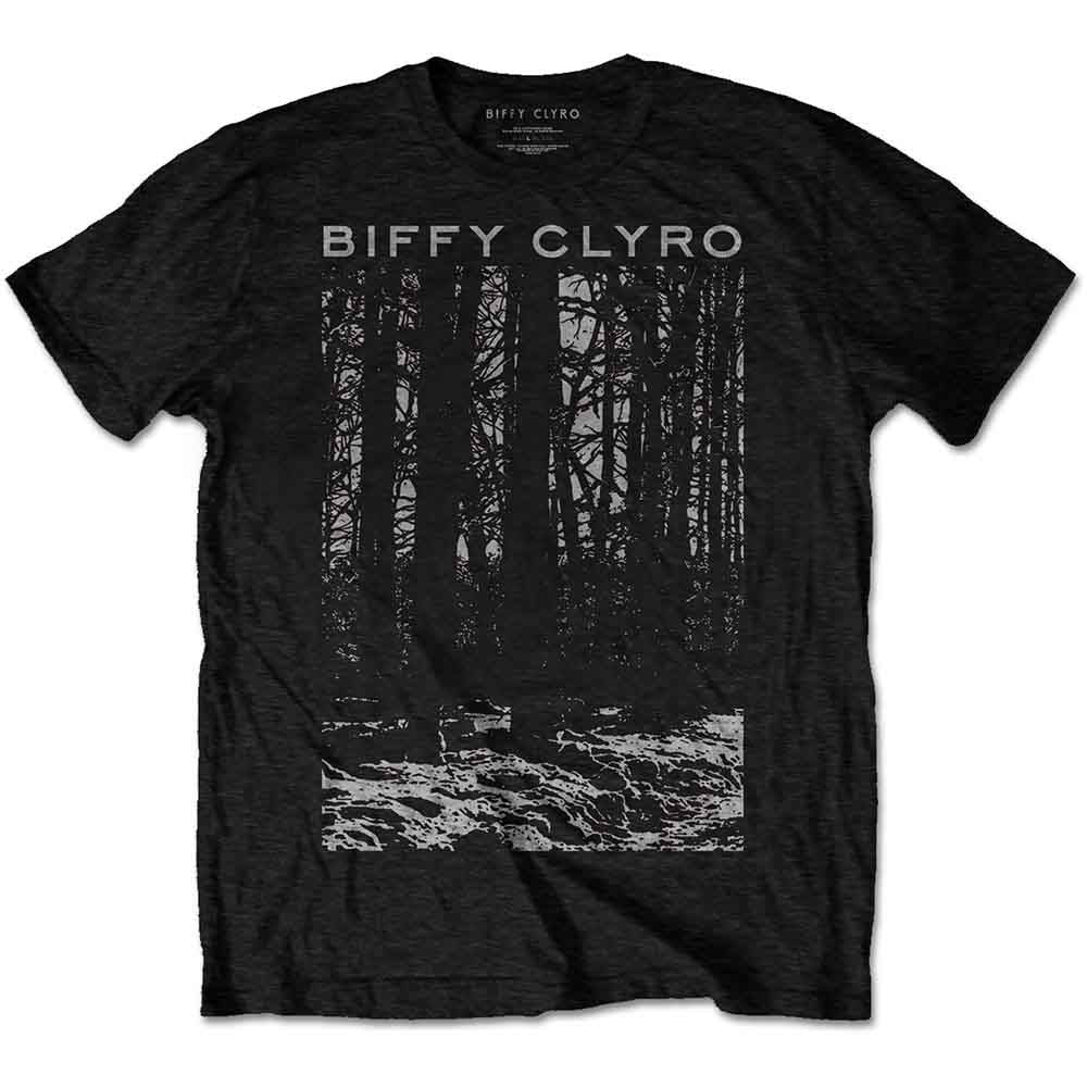 BIFFY CLYRO - TREE - T-Shirt Black