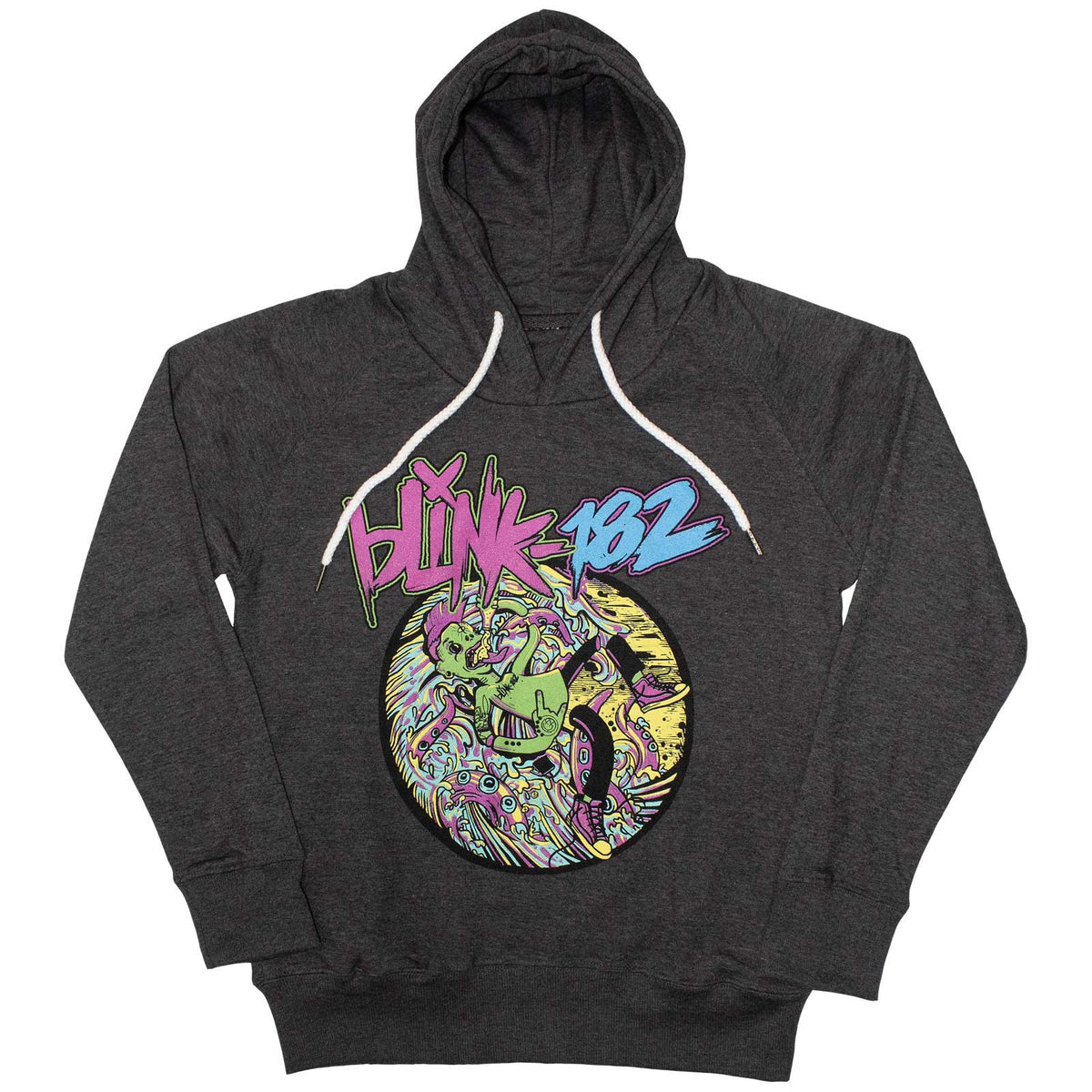 BLINK-182 - OVERBOARD EVENT - Pullover Hoodie Grey