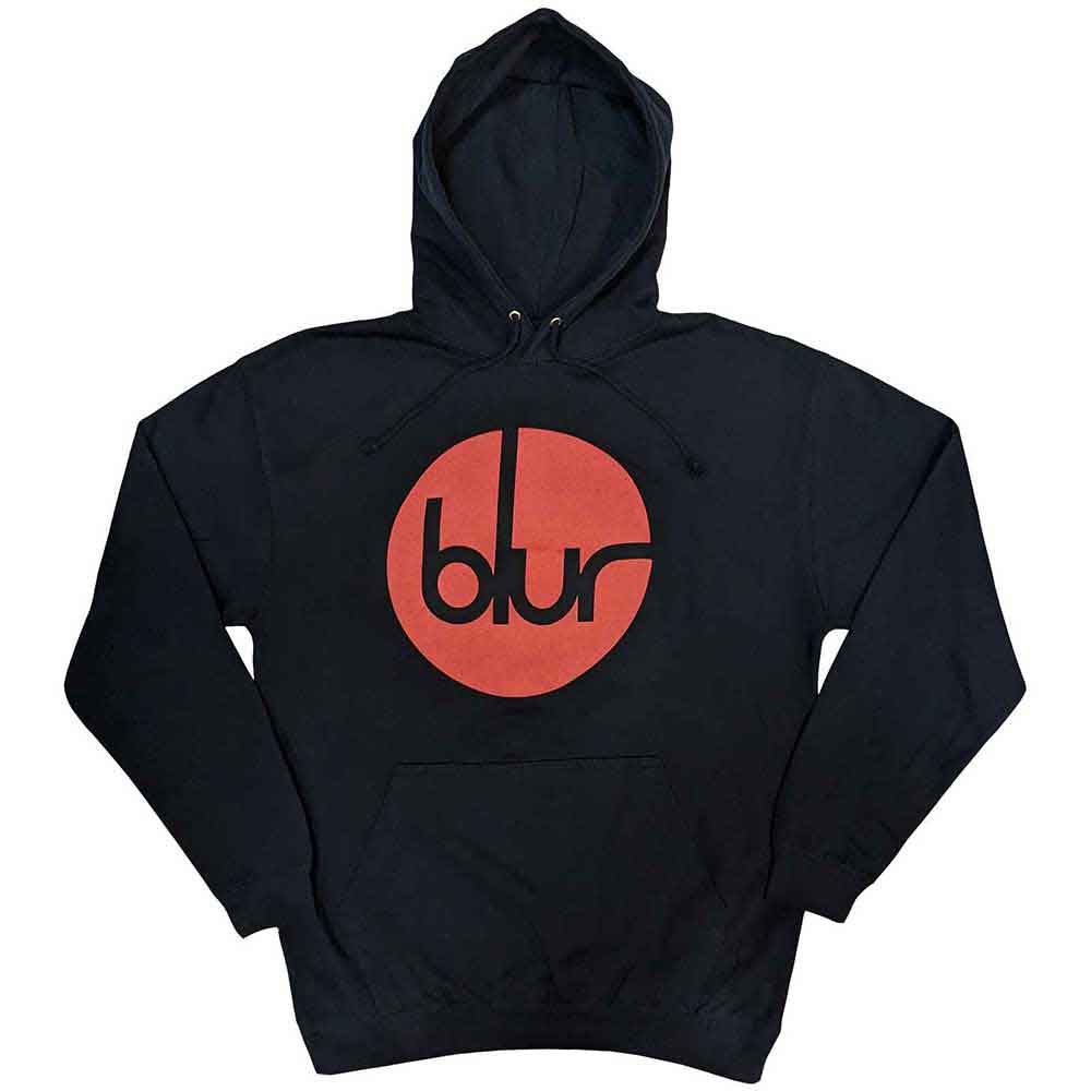 BLUR - CIRCLE LOGO - Pullover Hoodie Blue