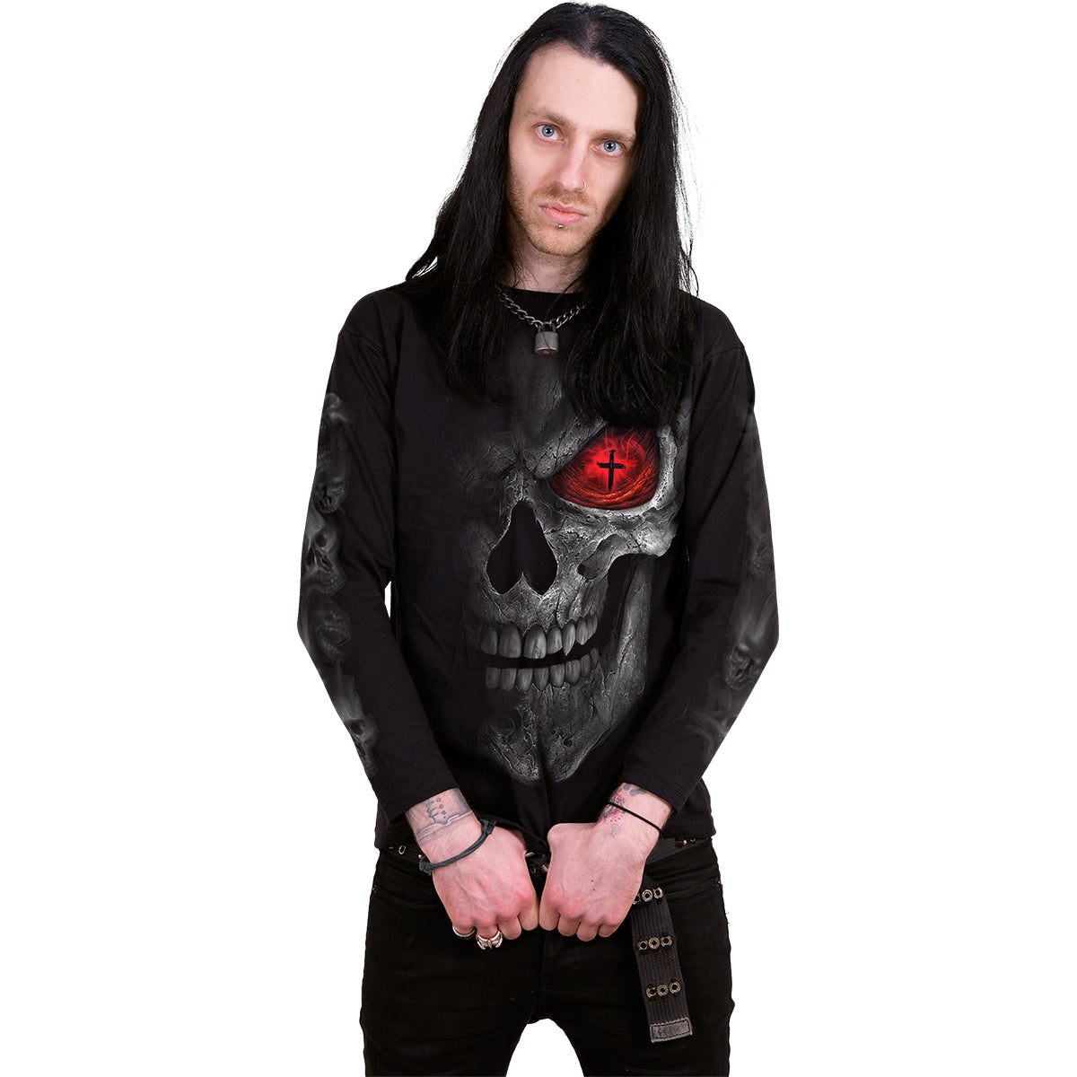 DEATH STARE - Langarmshirt Schwarz