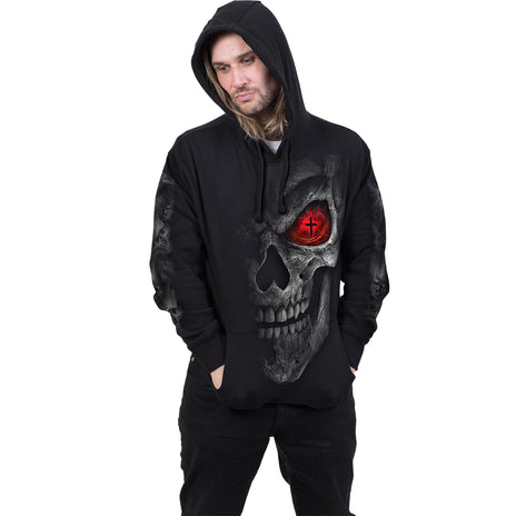 DEATH STARE - Sweat à capuche noir