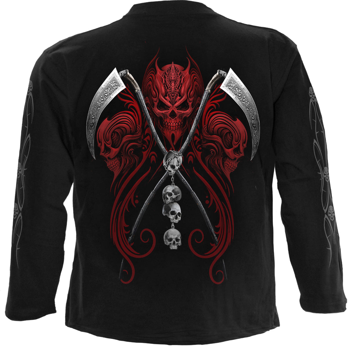 REAPERESS - T-shirt à manches longues noir