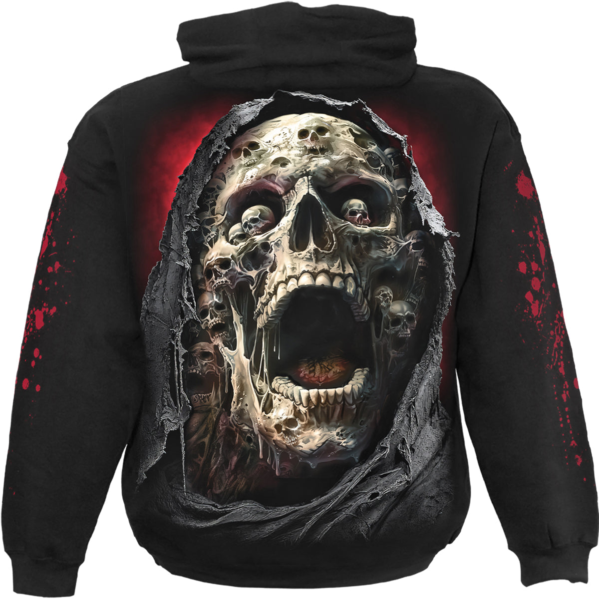 SCREAMING DEATH - Sweat à capuche noir