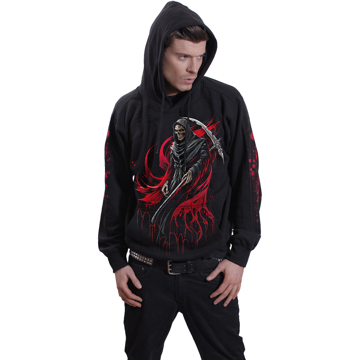 SCREAMING DEATH - Sweat à capuche noir
