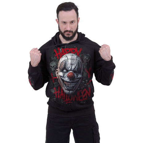 HAPPY HORROWEEN - Sweat à capuche noir