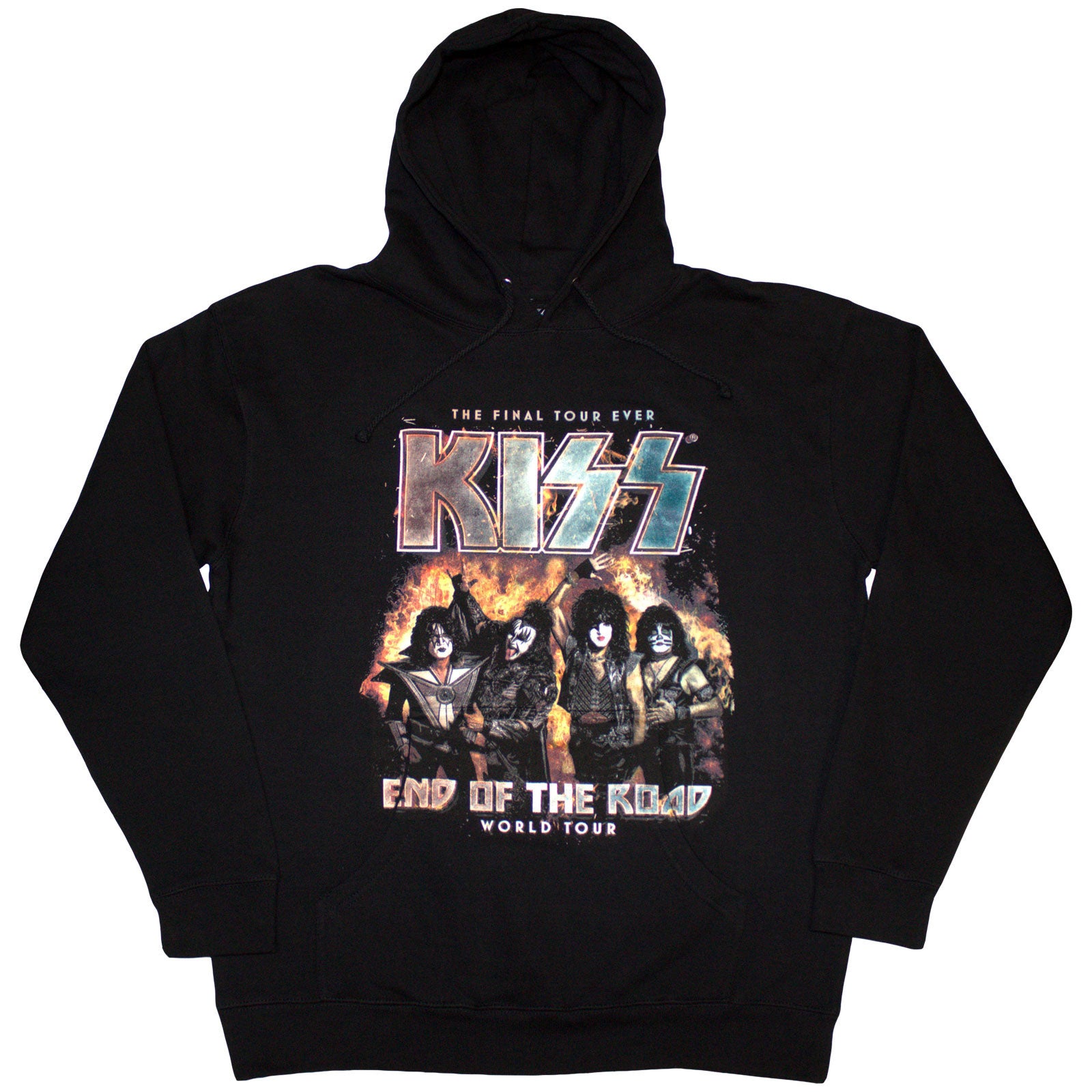 KISS - END OF THE ROAD FINAL TOUR - Pullover Hoodie Black