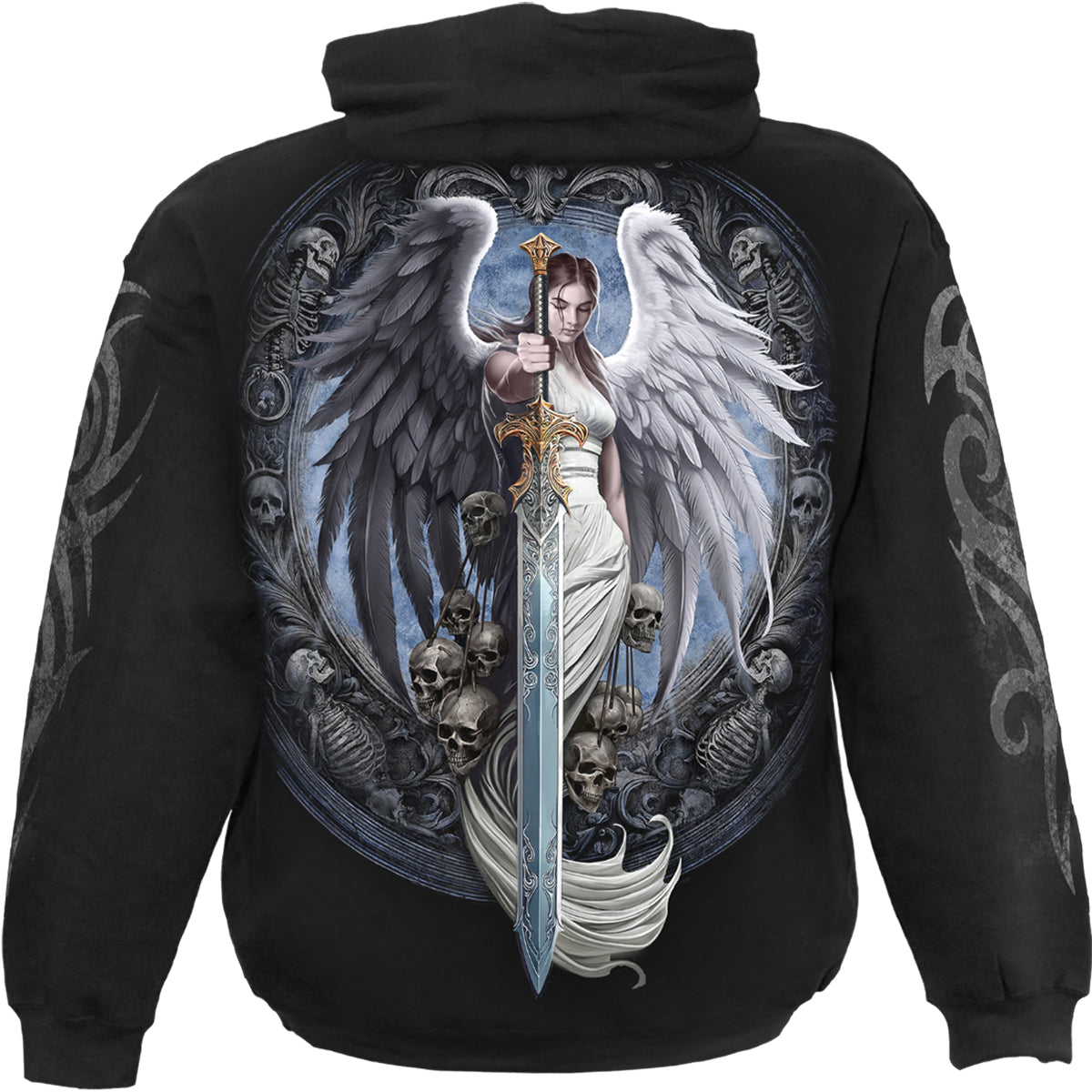 ANGEL SWORD - Sudadera con capucha Negra
