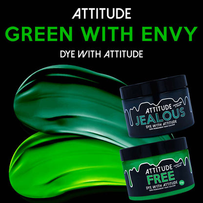 GREEN WITH ENVY DUO - Attitude Hair Dye - Duo