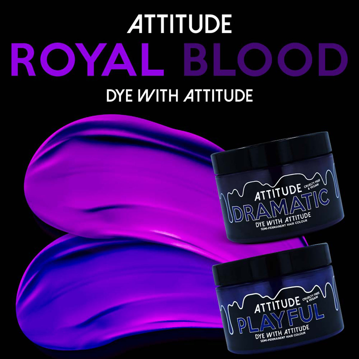 ROYAL BLOOD DUO - Attitude Hair Dye - Duo