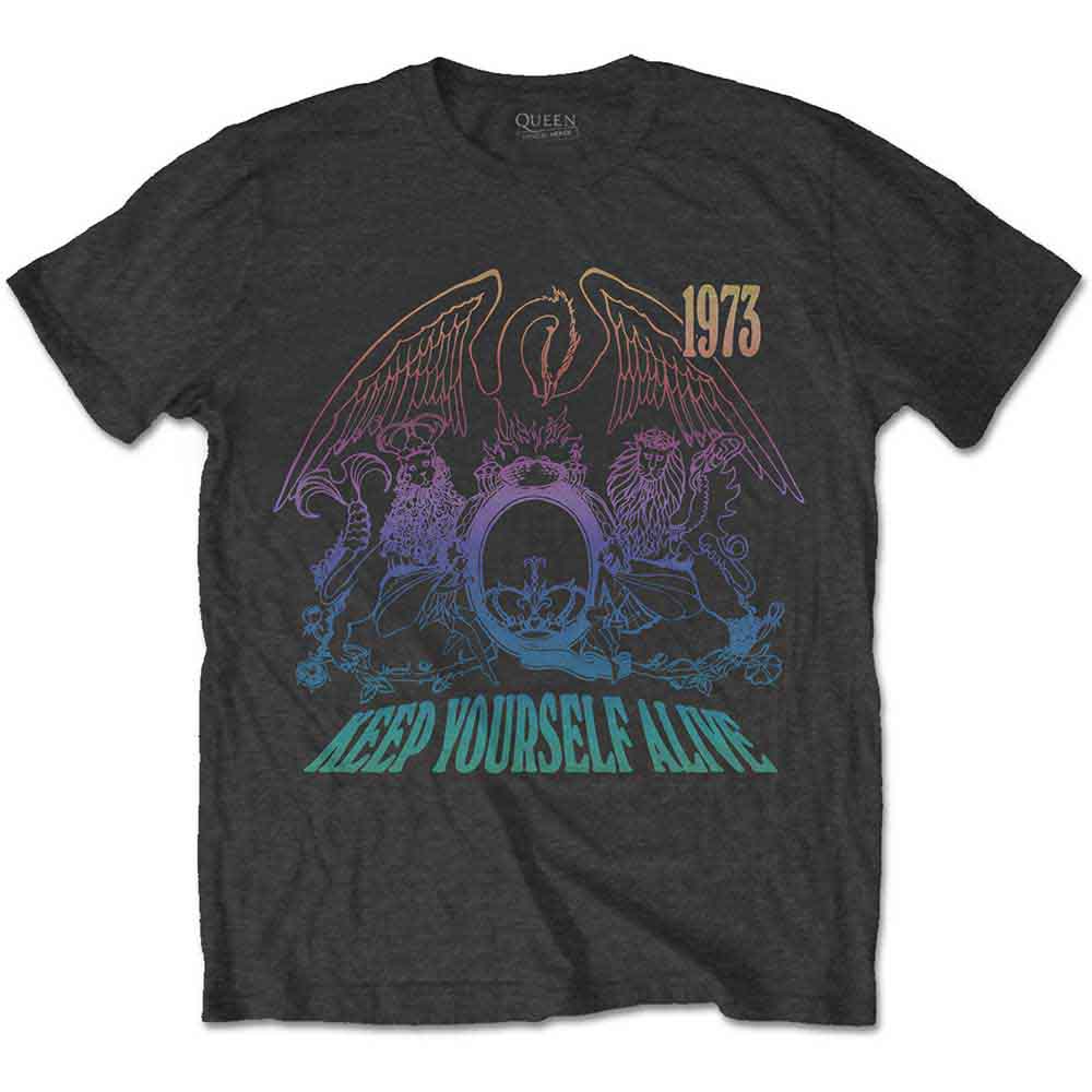 QUEEN - KEEP YOURSELF ALIVE - T-Shirt Grey