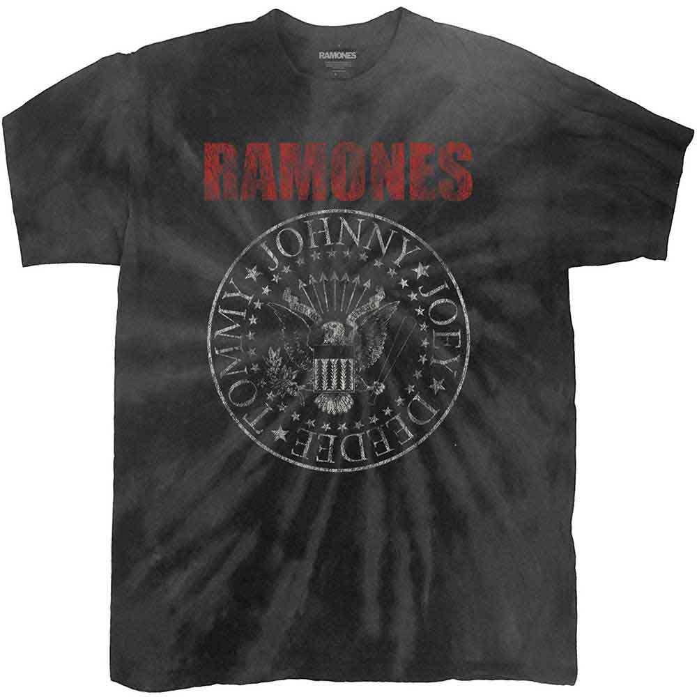 RAMONES - PRESIDENTIAL SEAL 2 - T-Shirt Black