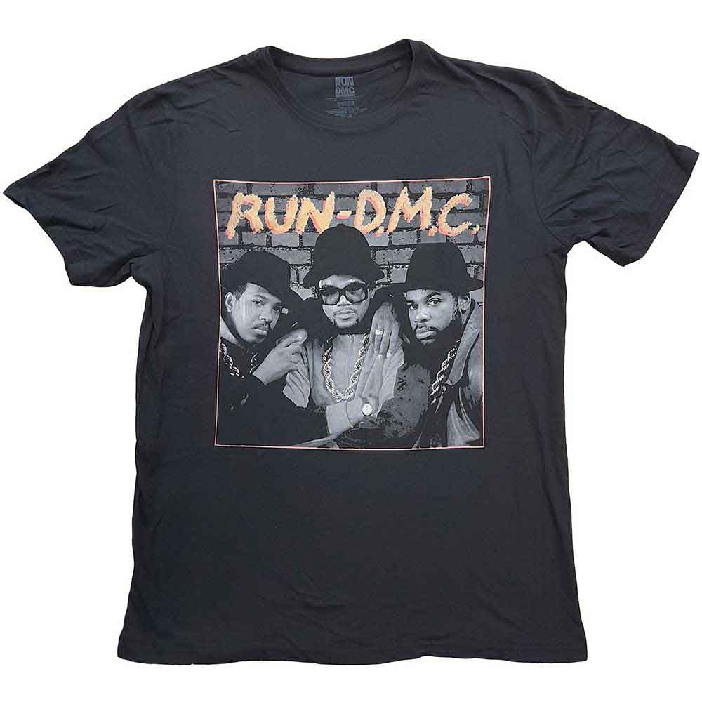 RUN DMC - B&W PHOTO - T-Shirt Black