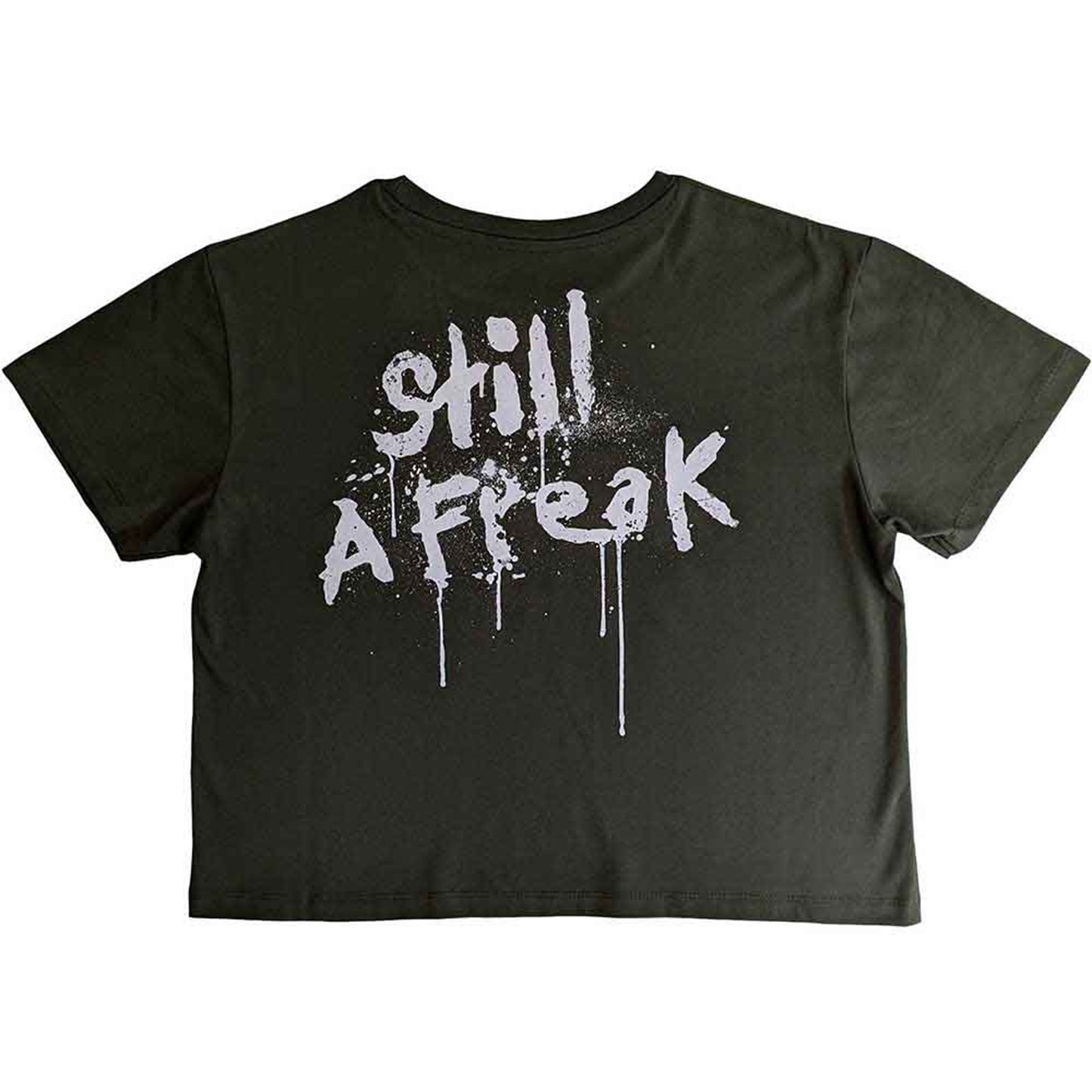 KORN - STILL A FREAK - Crop Top Green (Back Print)