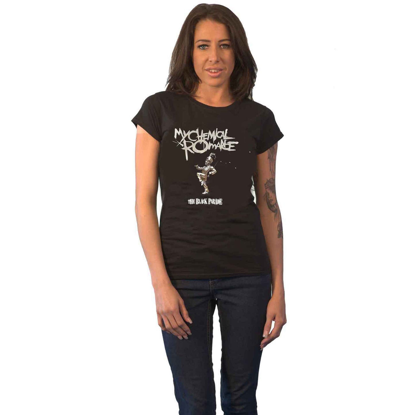 MY CHEMICAL ROMANCE - THE BLACK PARADE - Ladies T-Shirt Black