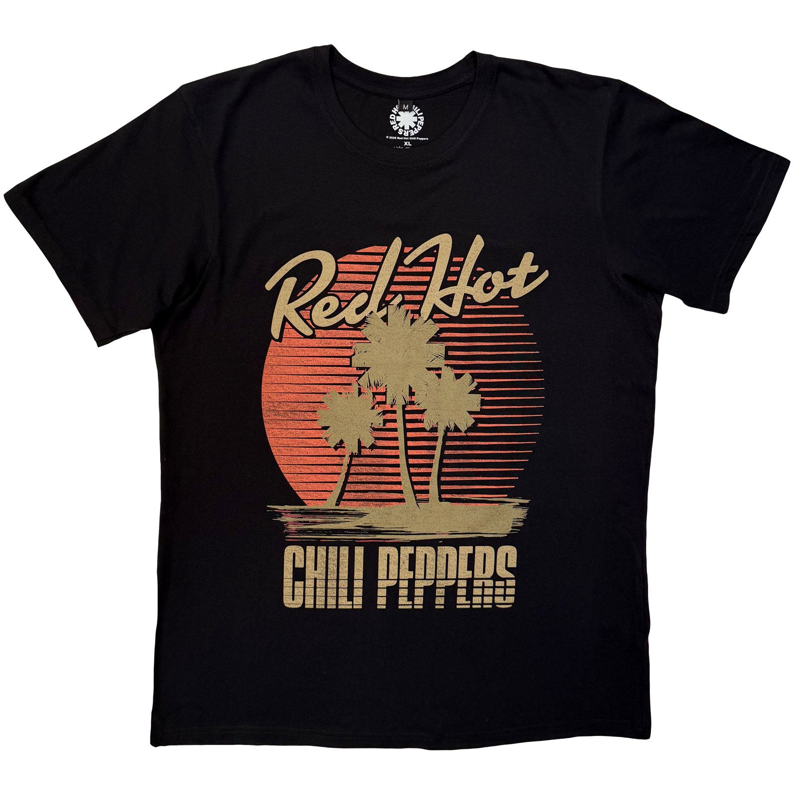 RED HOT CHILI PEPPERS - PALMS - Carbon T-Shirt Black