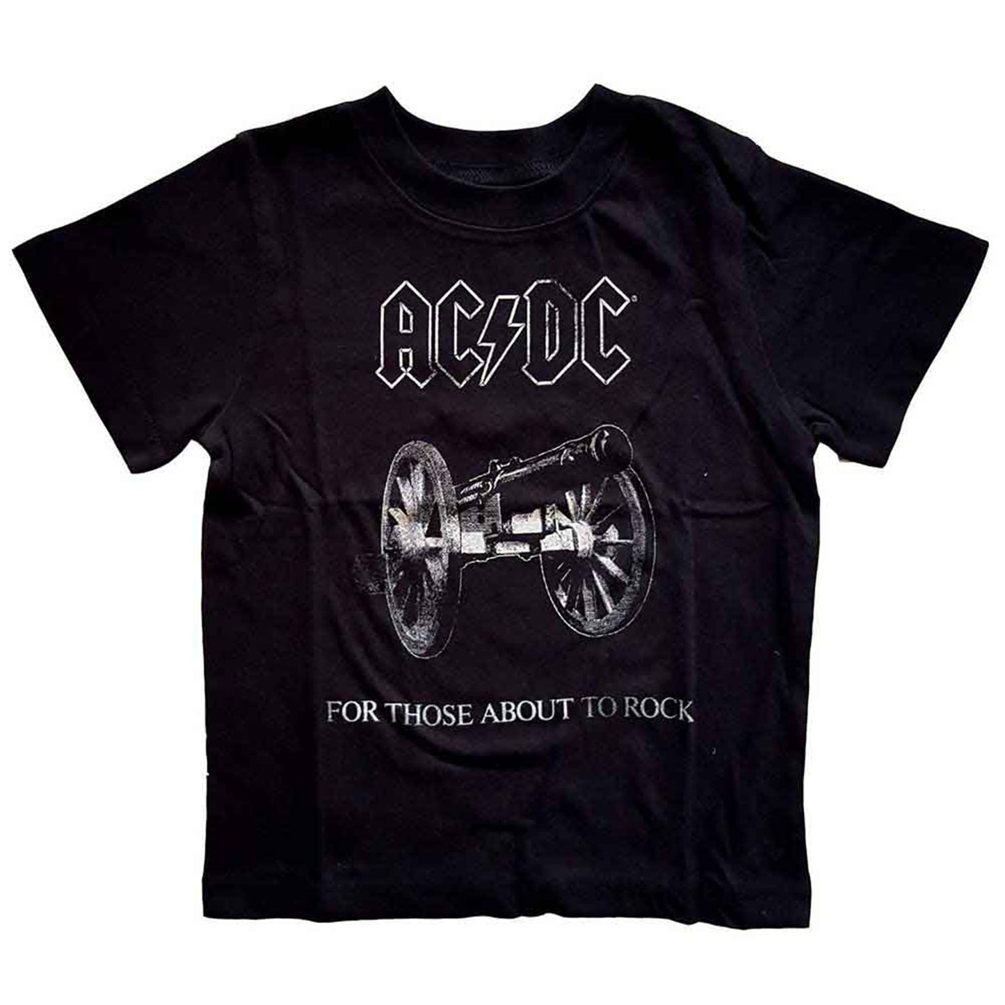 AC/DC - ABOUT TO ROCK - Toddler T-Shirt Black