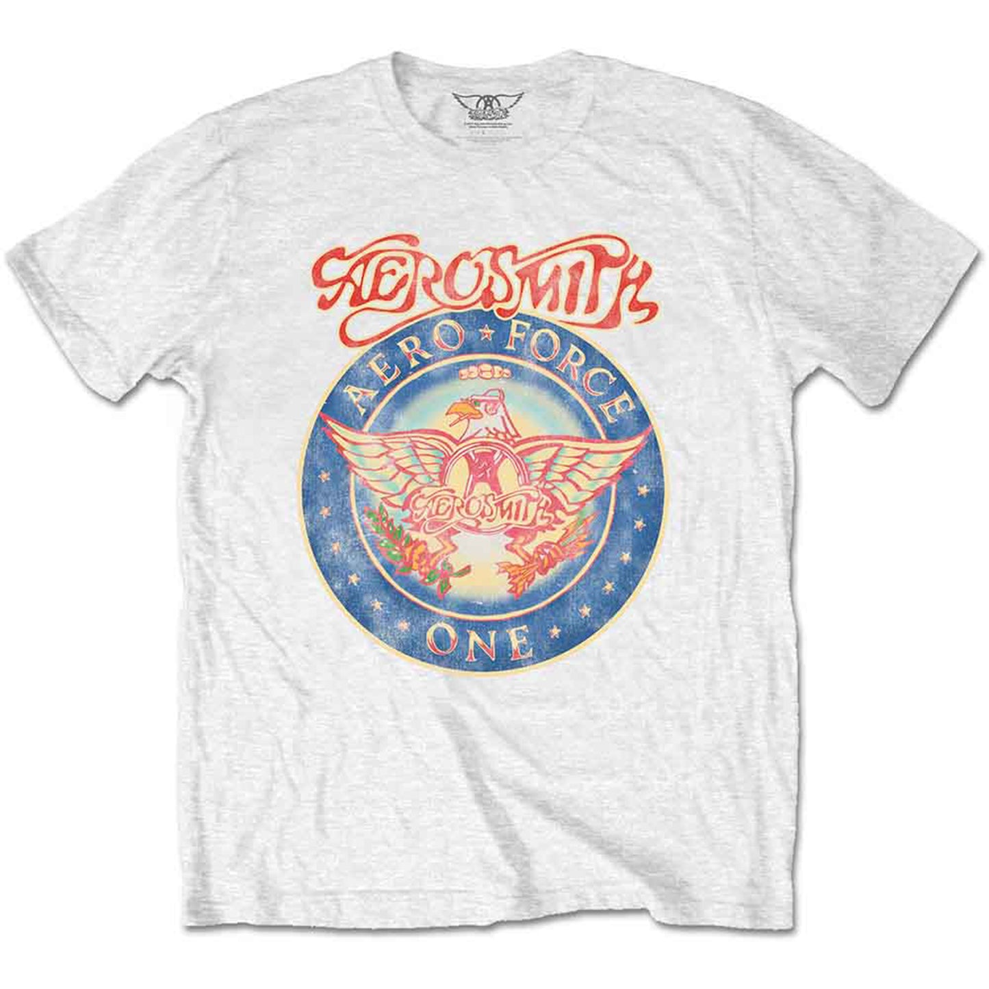 AEROSMITH - AERO FORCE - T-Shirt White