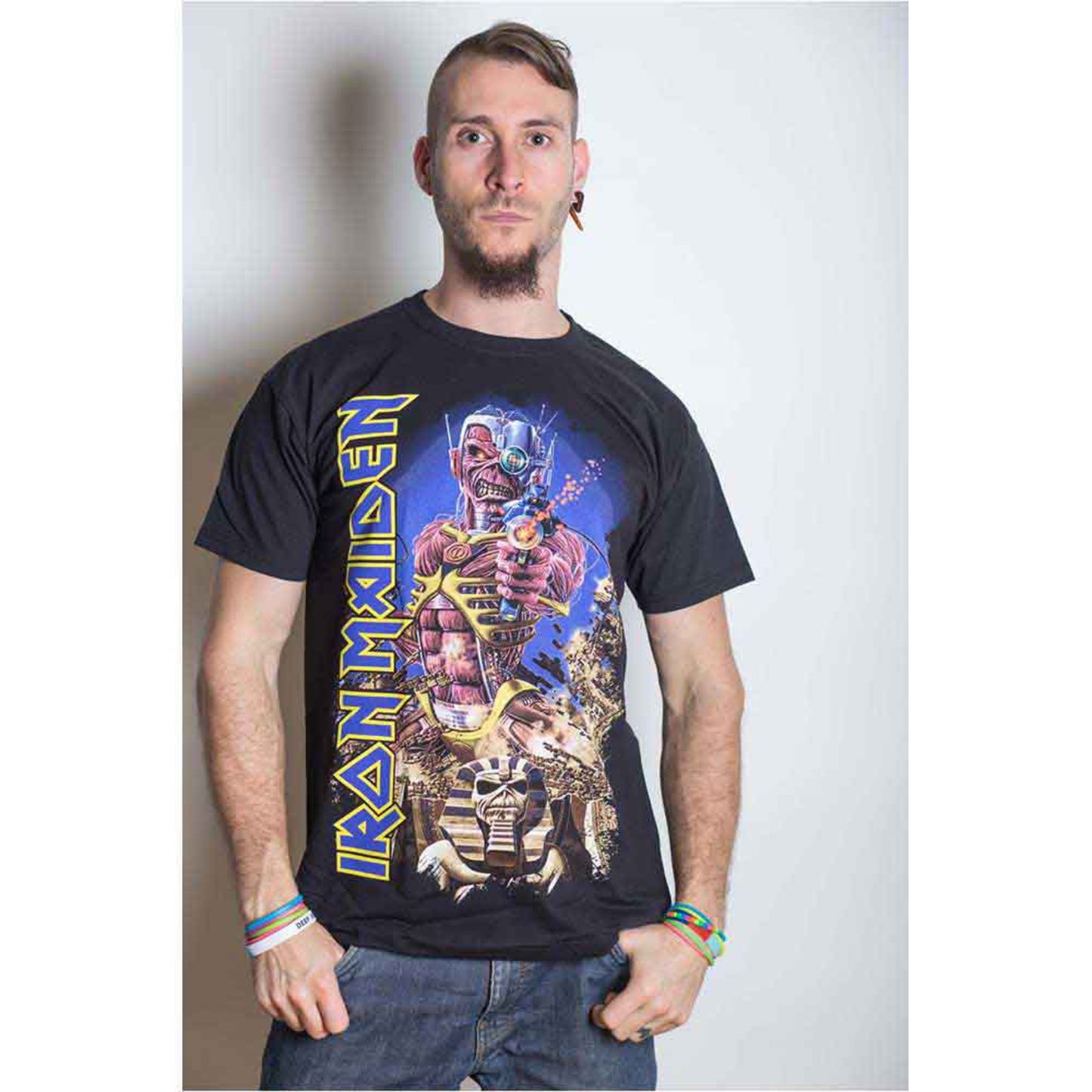 IRON MAIDEN - SOMEWHERE BACK IN TIME - Maglietta nera
