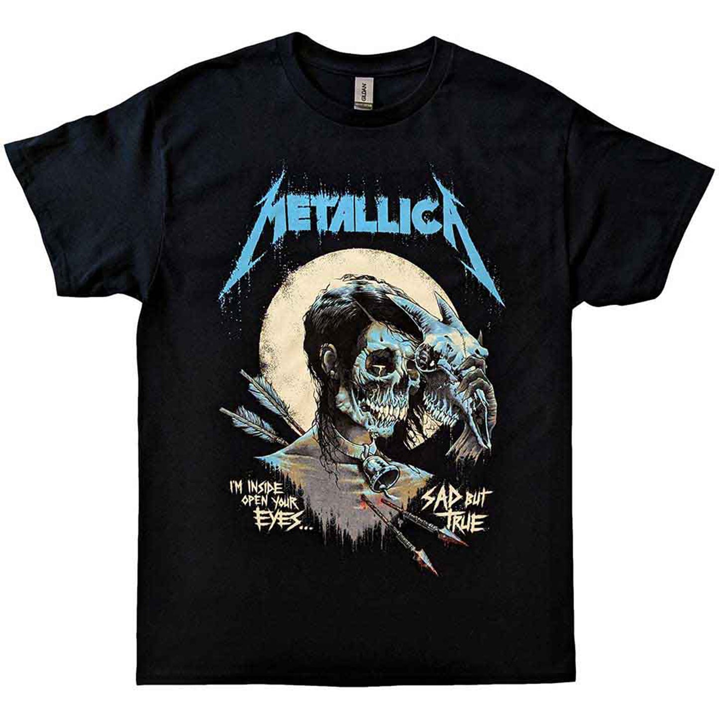METALLICA - SAD BUT TRUE POSTER - T-Shirt Black