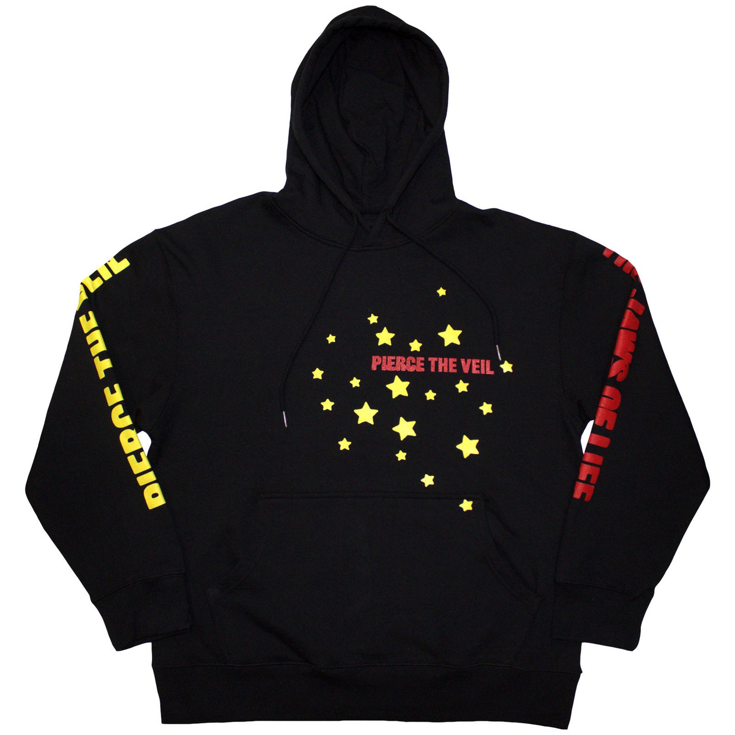 PIERCE THE VEIL - JAWS OF LIFE - Pullover Hoodie Black (Sleeve Print)