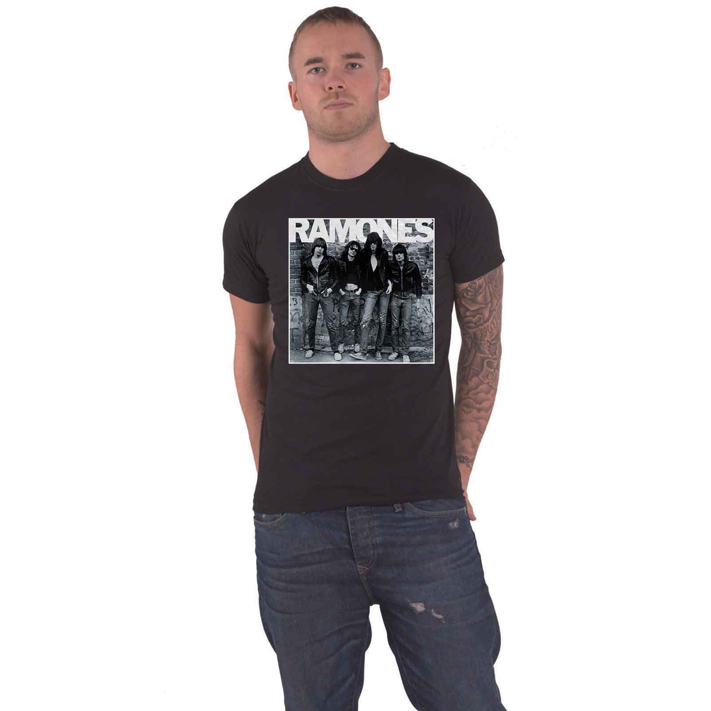 RAMONES - 1ST ALBUM - T-Shirt Black