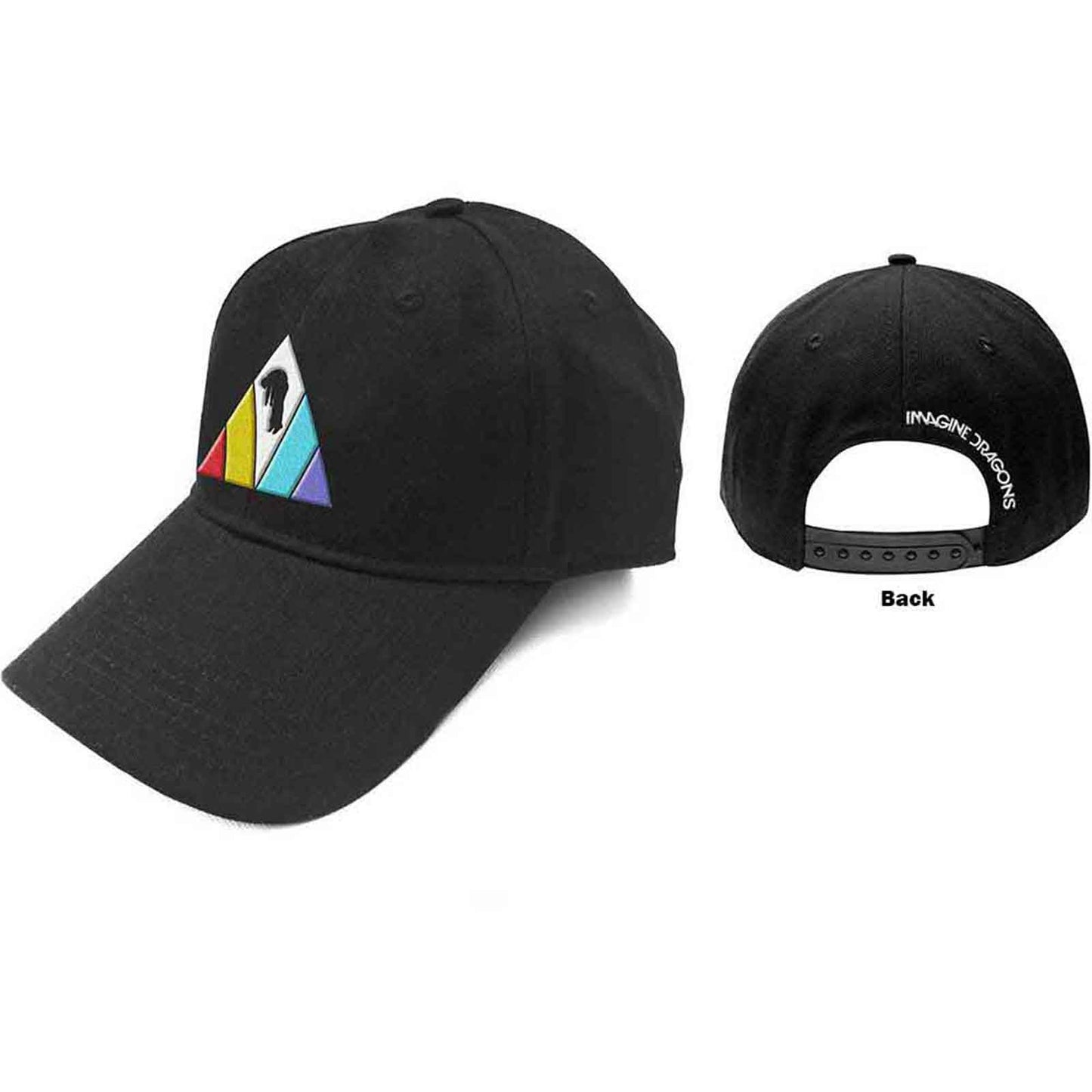 IMAGINE DRAGONS - TRIANGLE LOGO - Baseballkappe Schwarz