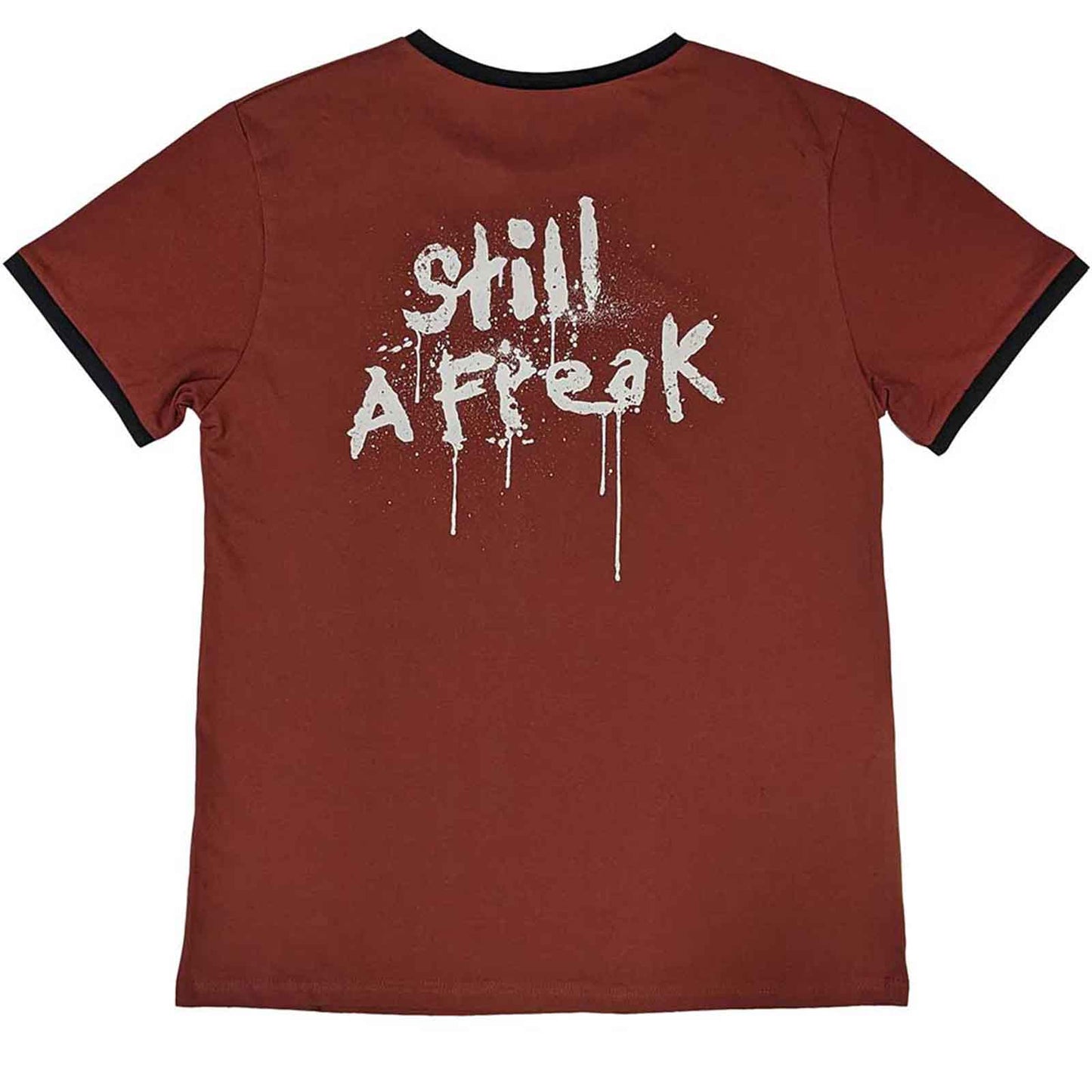 KORN - LOGO - T-shirt rouge (impression dorsale)