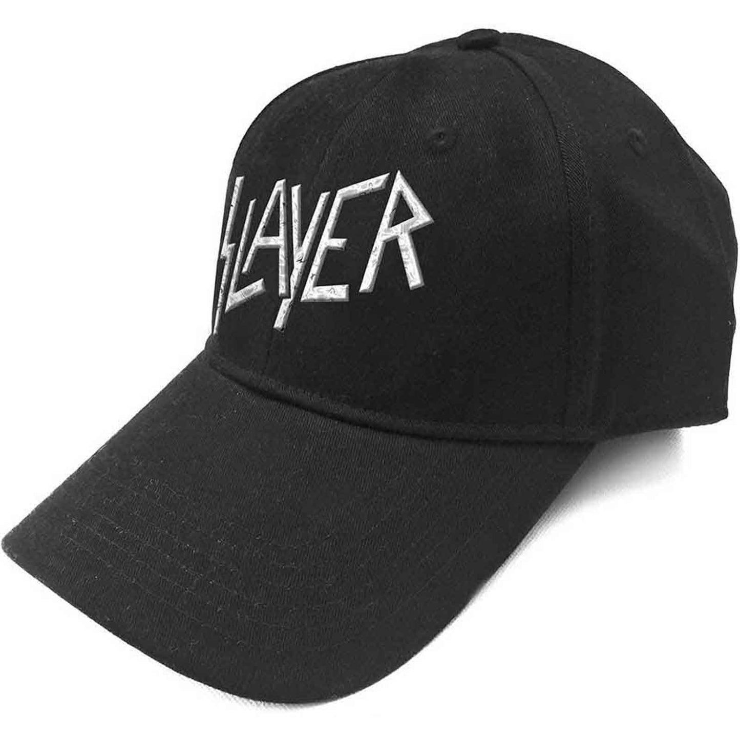 SLAYER - SONIC SILVER LOGO - Baseballkappe Schwarz