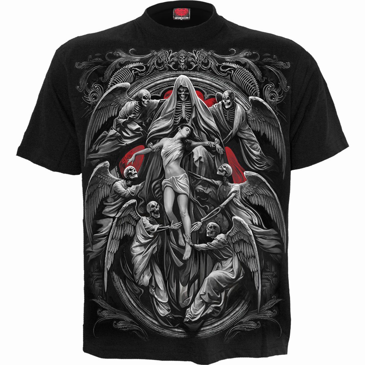 REAPER'S DOOR - T-Shirt Black - Spiral USA