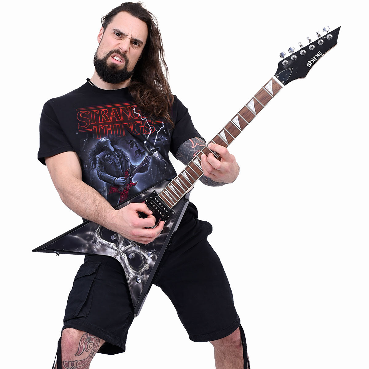EDDIE - THE BANISHED - Camiseta Negro