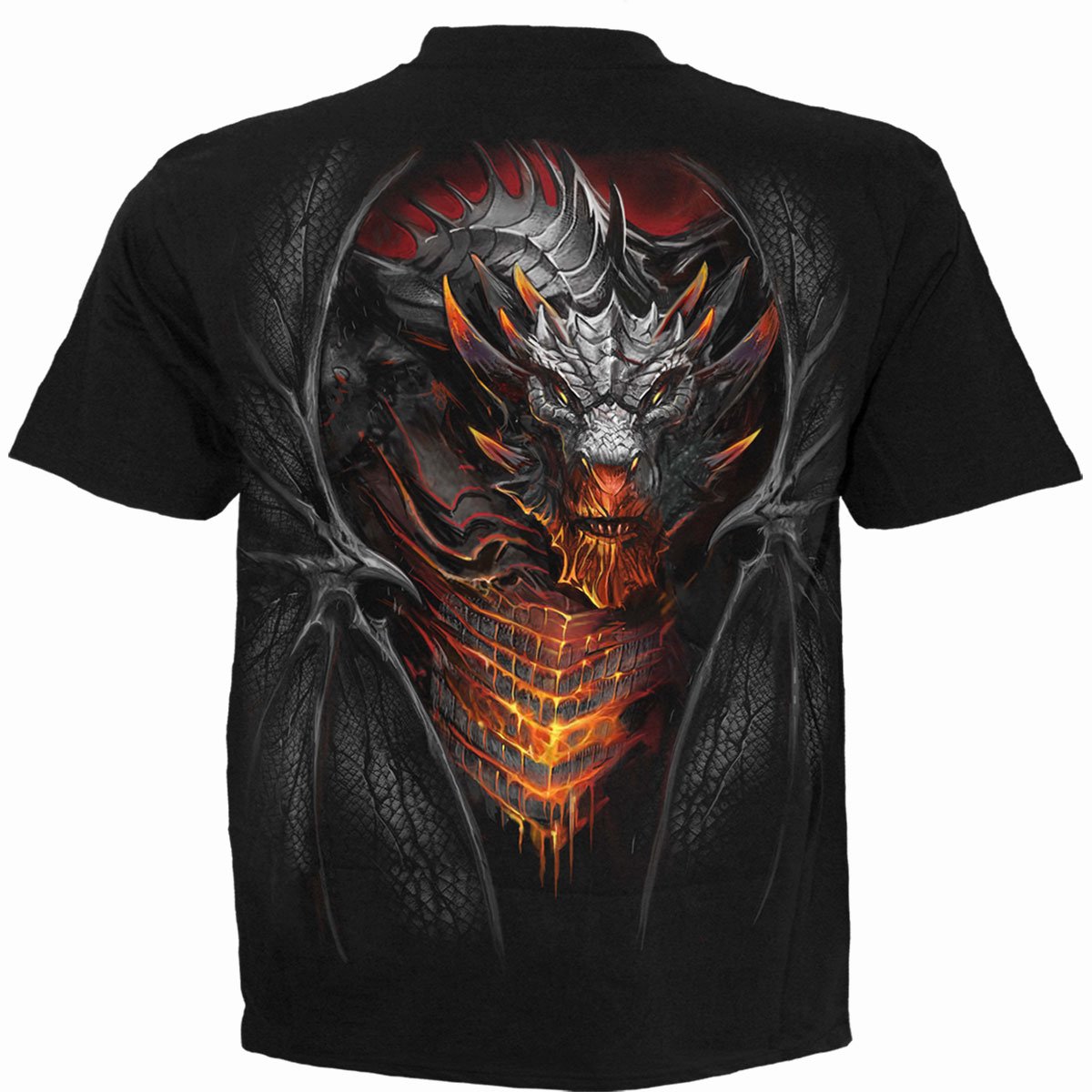 DRACONIS - T-Shirt Black - Spiral USA