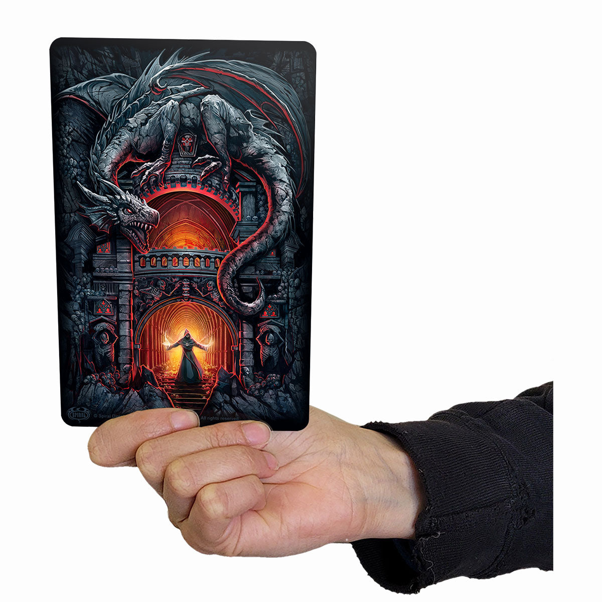 DRAGON'S LAIR - Tarjetas metálicas Greet Tin
