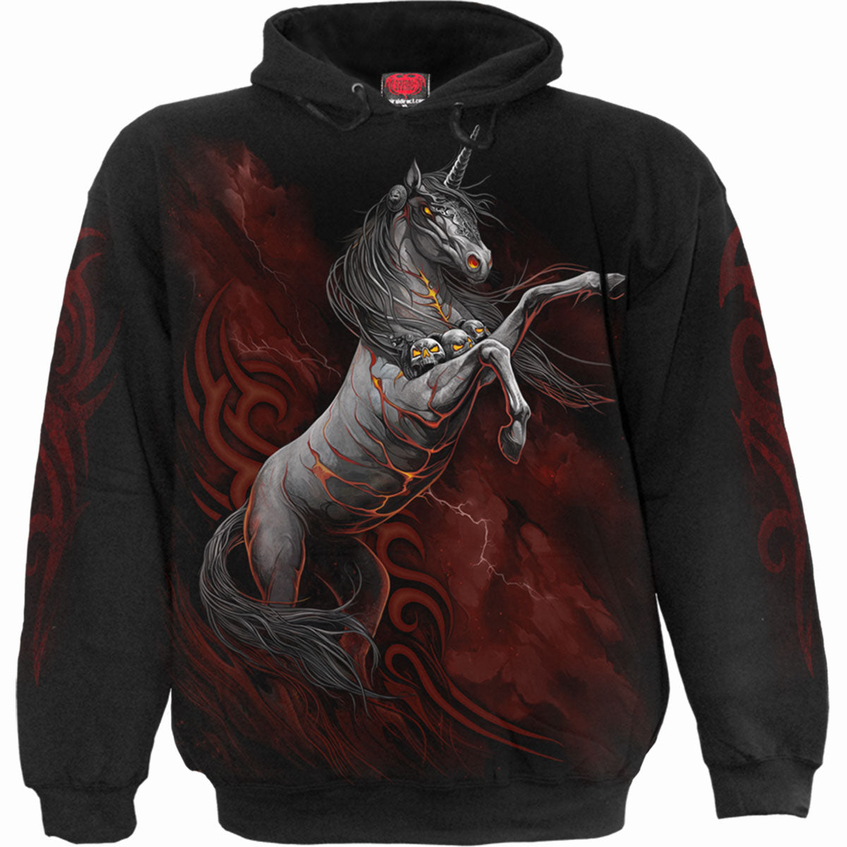 INFERNAL UNICORN Hoody Black