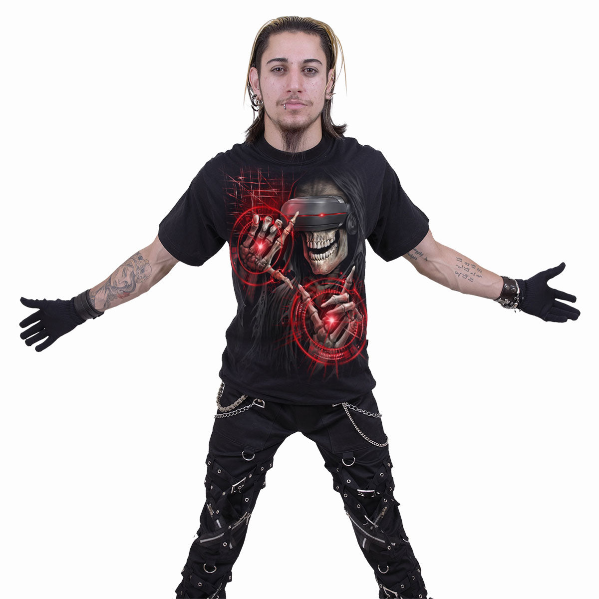 CYBER DEATH - T-Shirt Black