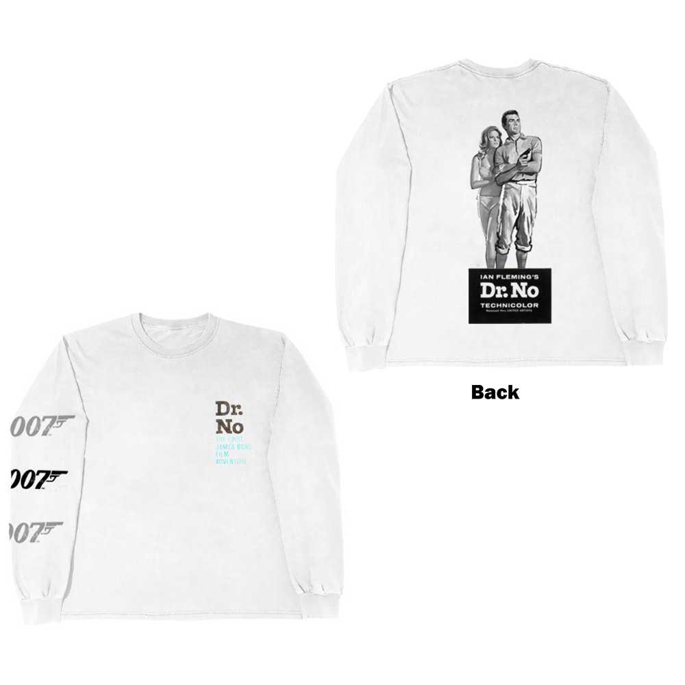 JAMES BOND 007 - DR NO - Long Sleeve T-Shirt White