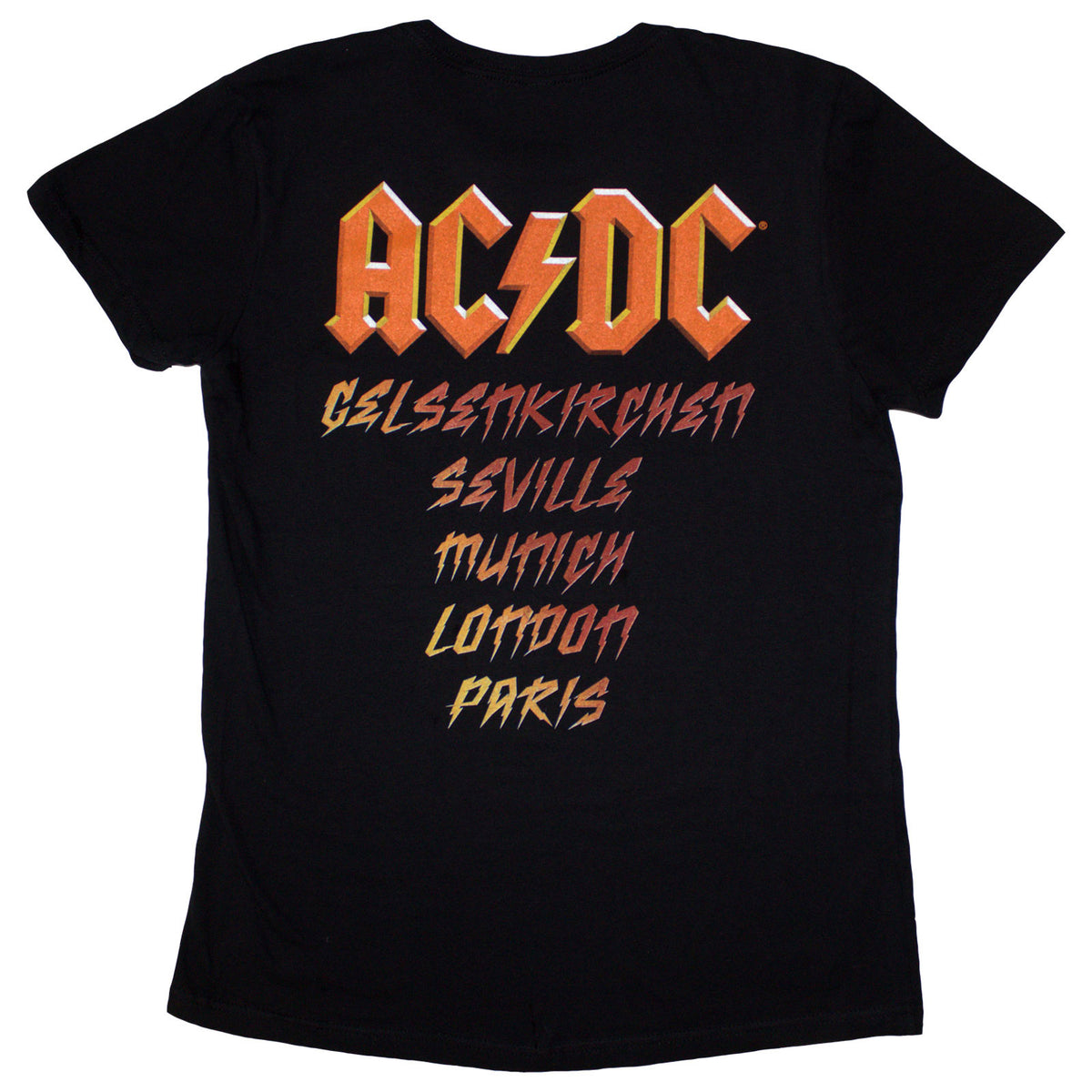 AC/DC - HIGH VOLTAGE DIVE BAR - Ladies T-Shirt Black