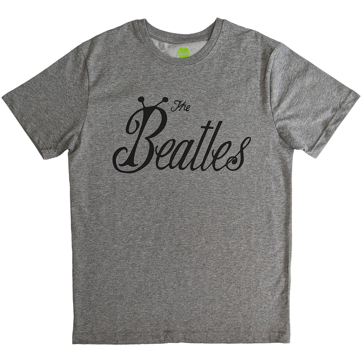 THE BEATLES - BUG LOGO - T-Shirt Grey