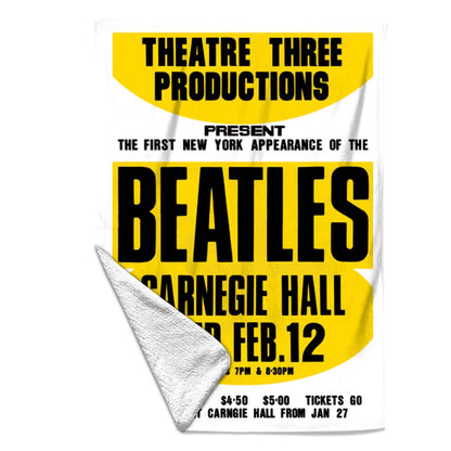 Rocksax The Beatles Blanket - Carnegie Hall