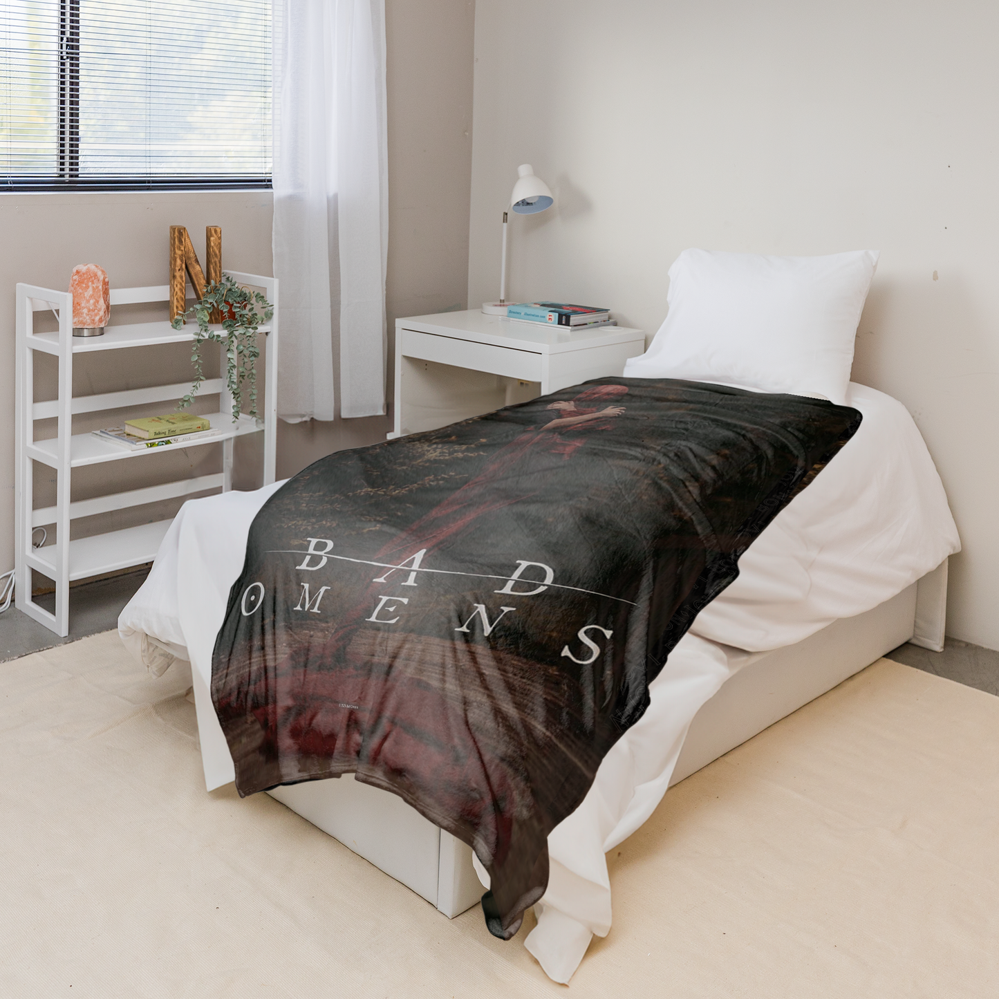 Rocksax Bad Omens Sherpa Fleece Blanket - Bad Omens