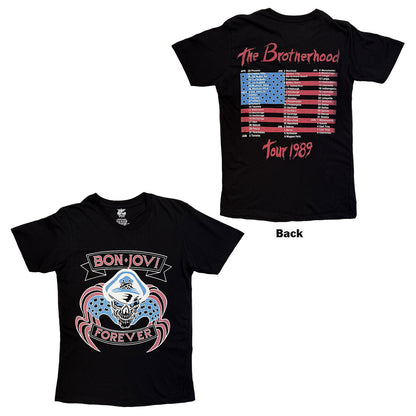 BON JOVI - THE BROTHERHOOD - T-Shirt Black