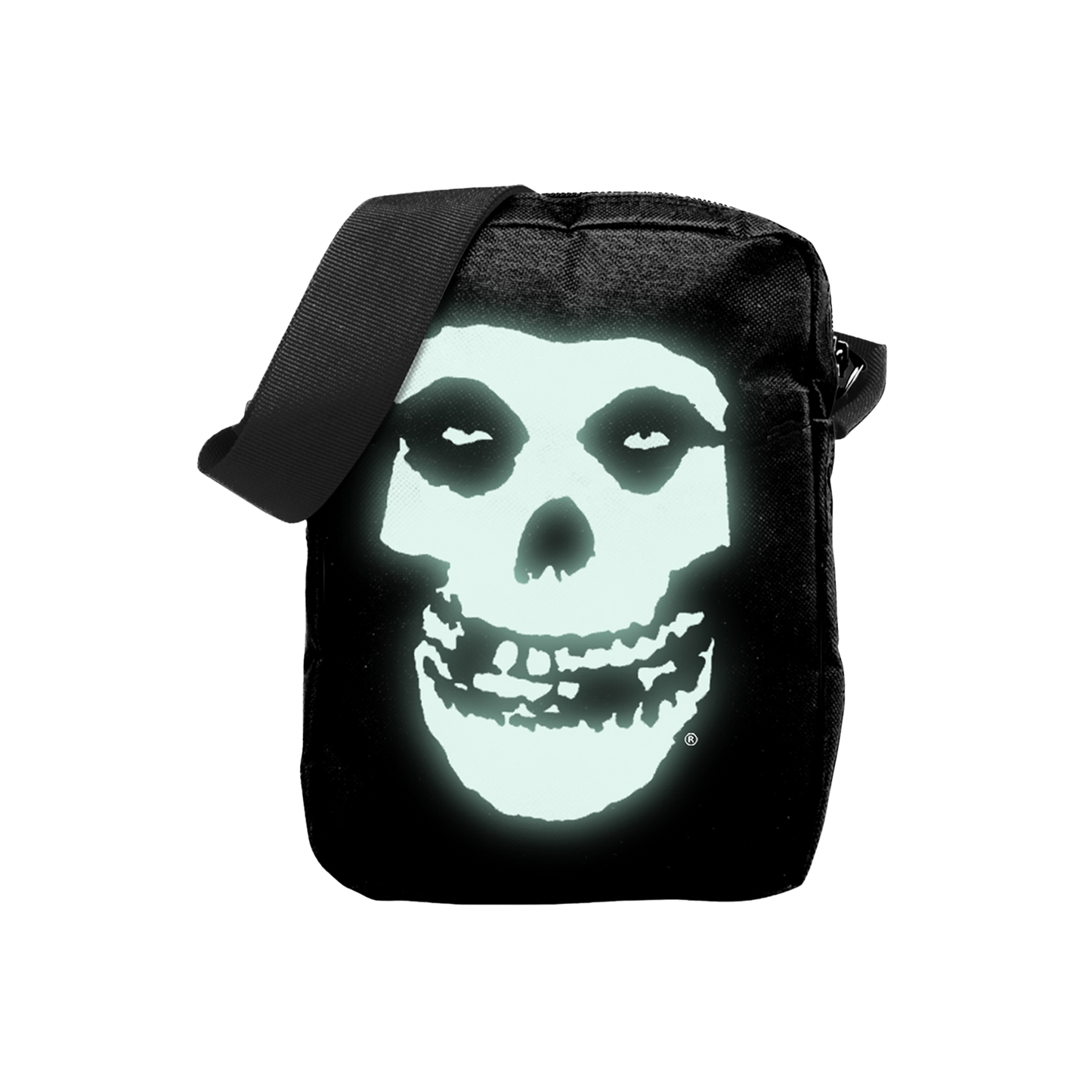 Sac à bandoulière Rocksax Misfits - Fiend 'Glow in the Dark' (briller dans le noir)