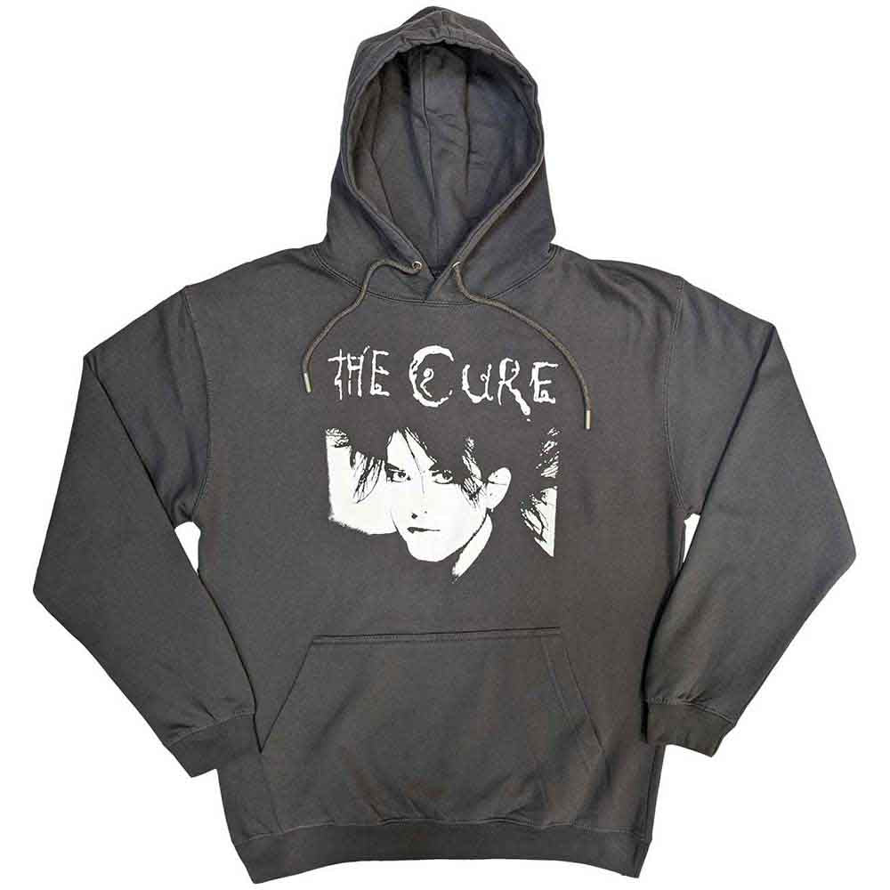 THE CURE - ROBERT ILLUSTRATION - Pullover Hoodie Grey