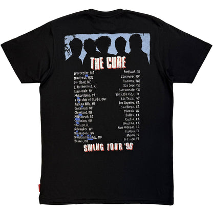 THE CURE - SWING TOUR '96 - T-Shirt Black