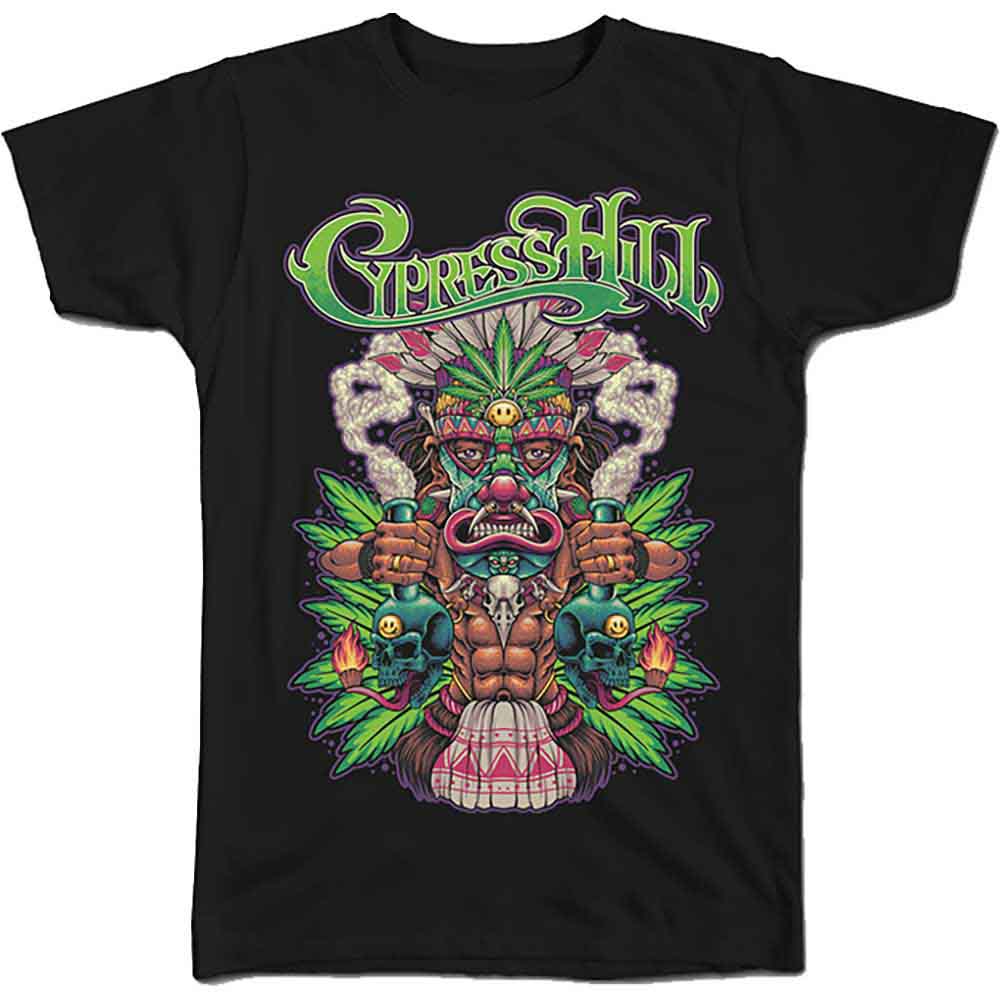 CYPRESS HILL - TIKI TIME - T-Shirt Black