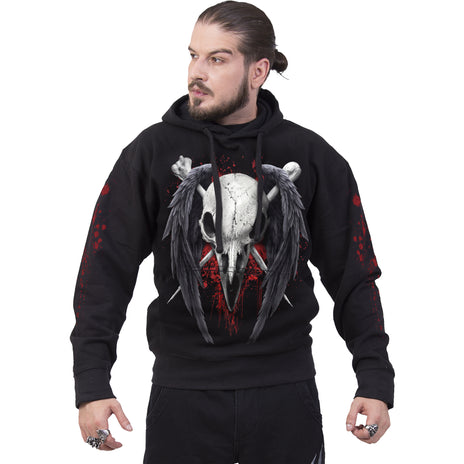 DEATH RAVEN - Hoody Black