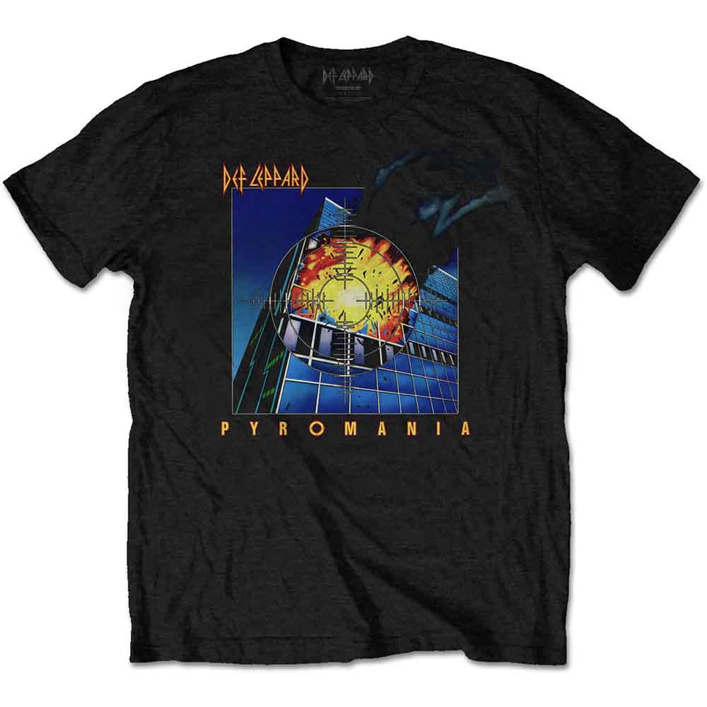 DEF LEPPARD - PYROMANIA - T-Shirt Black