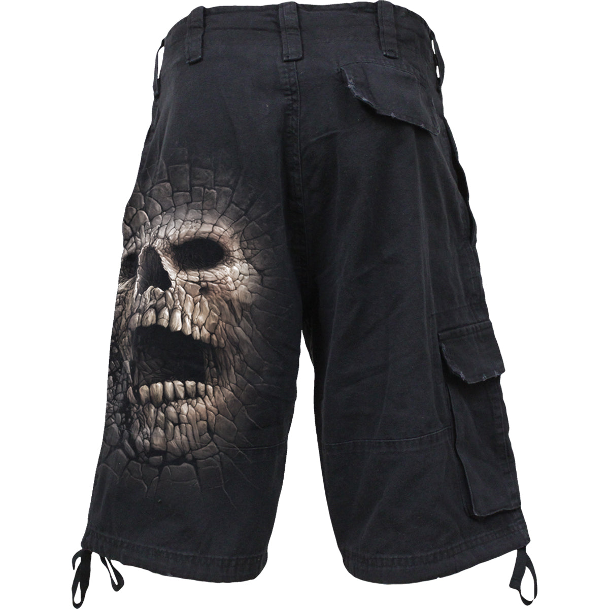 CRACKING UP - Vintage Cargo Shorts Black