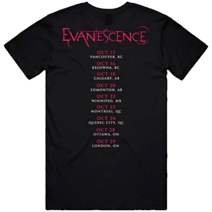 EVANESCENCE - CANADA TOUR '24 PHOTO - T-Shirt Black