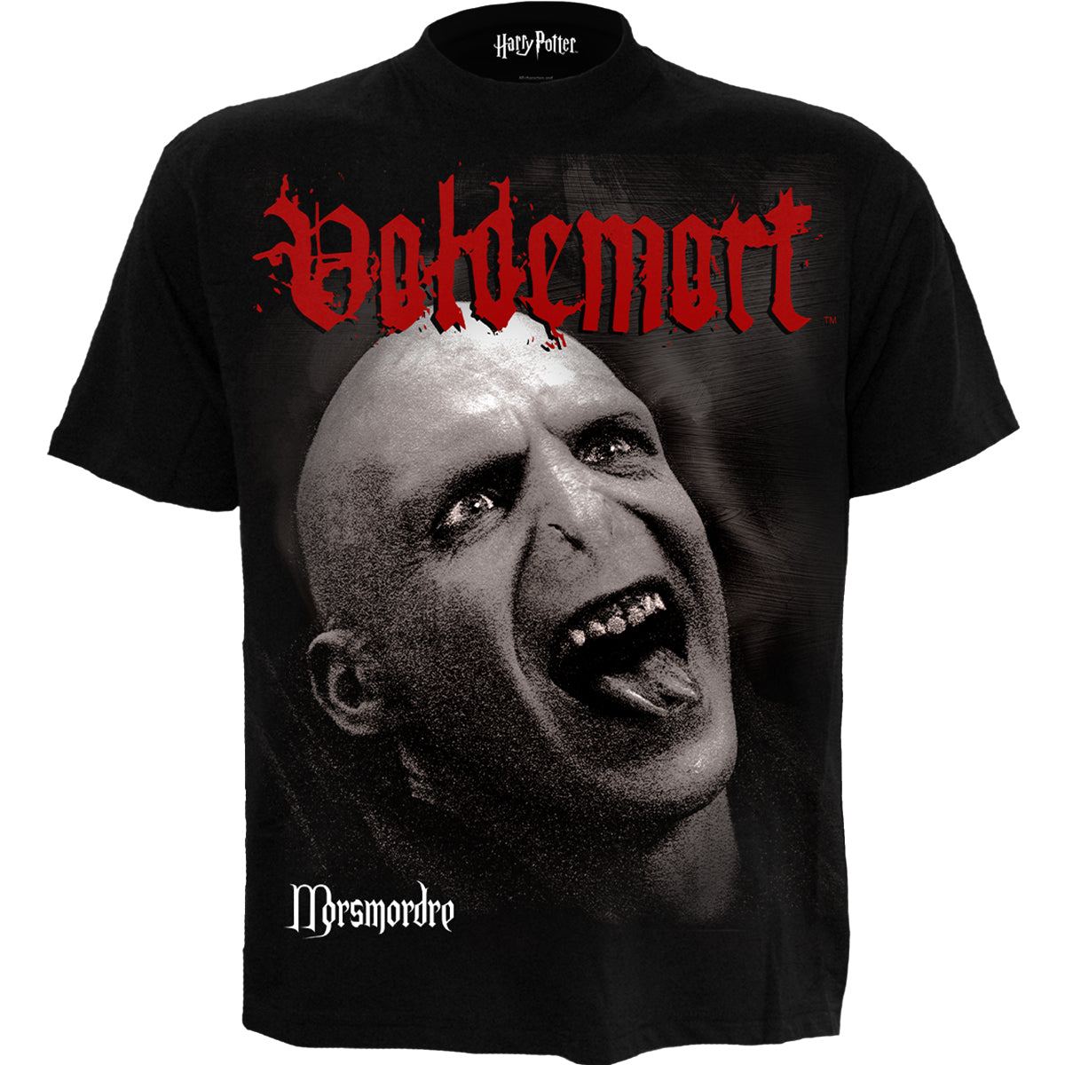 HARRY POTTER - MORSMORDRE - Front Print T-Shirt Black